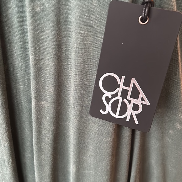 NWT, Chaser, Women’s, Adjustable spaghetti strap maxi dress, keyhole/knot front - Picture 8 of 8